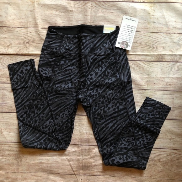 PINK Victoria's Secret Pants - VS Pink BUTTERY SOFT LEGGING - Stormy Grey Leopard